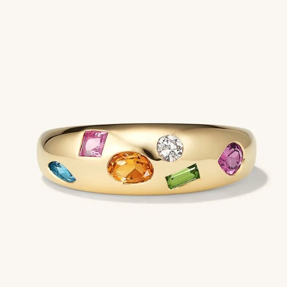 Mejuri Toronto Mosaic Dôme Ring - Picture 2 of 10